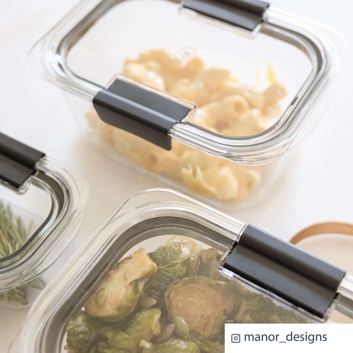 Amazon.com: Rubbermaid Brilliance Glass Storage Set of 4
